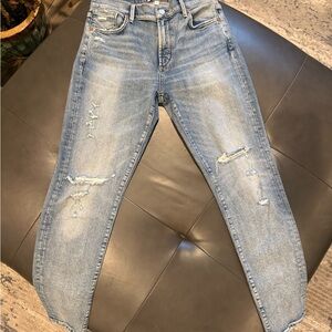 Agolde Sophie High Rise Skinny Crop Jeans